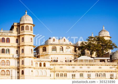 Indian architecture in Udaipur Rajasthan. Indian architecture in Udaipur Rajasthan. 30323890