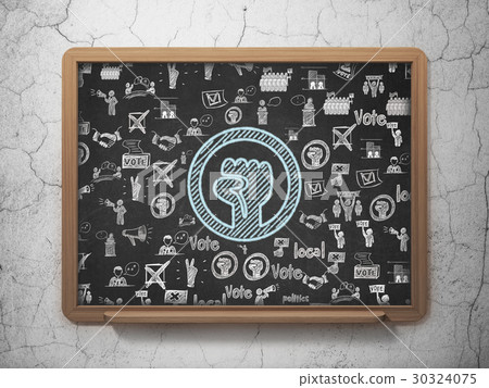 Politics concept: Uprising on School board 30324075