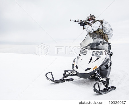 Winter arctic mountains warfare Winter arctic mountains warfare 30326087