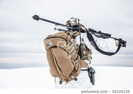 Winter arctic mountains warfare Winter arctic mountains warfare 30326156