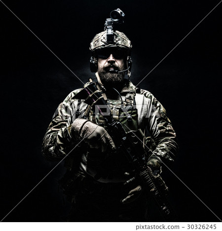 Army Ranger in field Uniforms 30326245