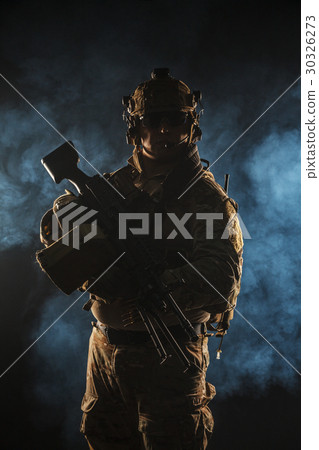 Army Ranger in field Uniforms 30326273