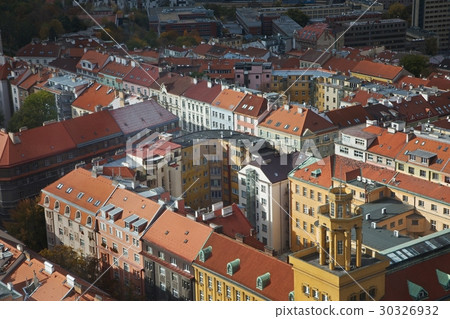 Prague viewed from above Prague viewed from above 30326932