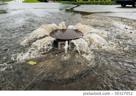 Accident sewerage system. 30327052