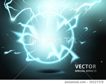 electricity ring special effect electricity ring special effect 30327378