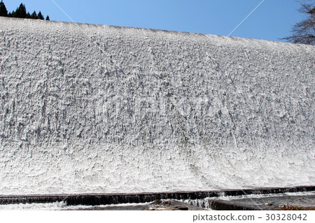 White water dam like curtain 30328042