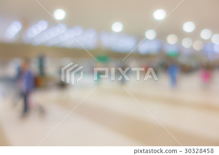 Abstract blur passenger in the airport . Abstract blur passenger in the airport . 30328458
