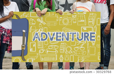 Adventure Discovery Holiday Travel Icon 30329768