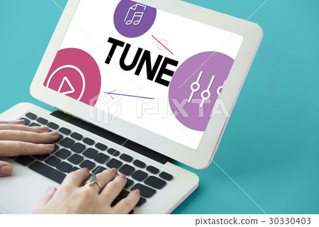Music Streaming Media Entertainment Equalizer Music Streaming Media Entertainment Equalizer 30330403