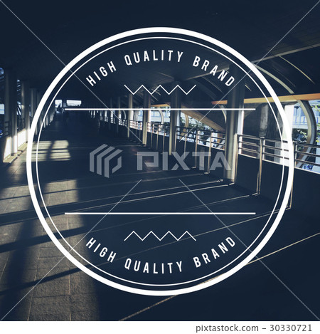 High Quality Brand Badge Banner Copy Space High Quality Brand Badge Banner Copy Space 30330721
