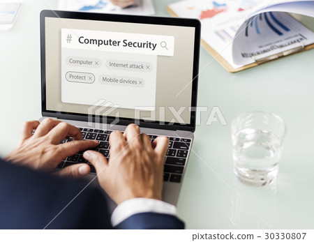 Technology System Network Security Development Graphic Word 30330807