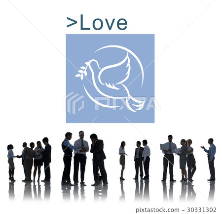 Peace Dove Symbol Pigeon Sign Peace Dove Symbol Pigeon Sign 30331302