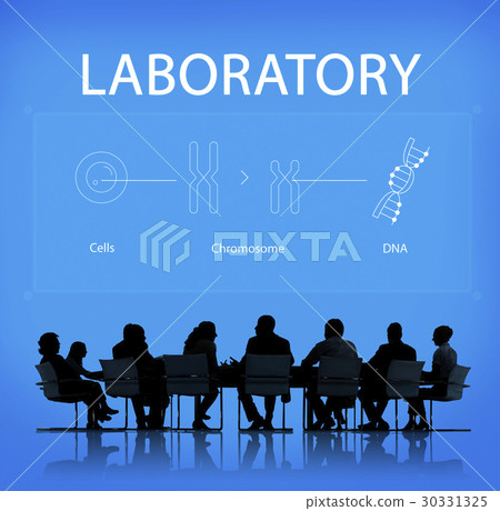 Group of people discussion biology humanity life science genetic research 30331325