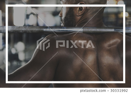 Strength Fitness Exercise Get FIt Banner Copy Space 30331992