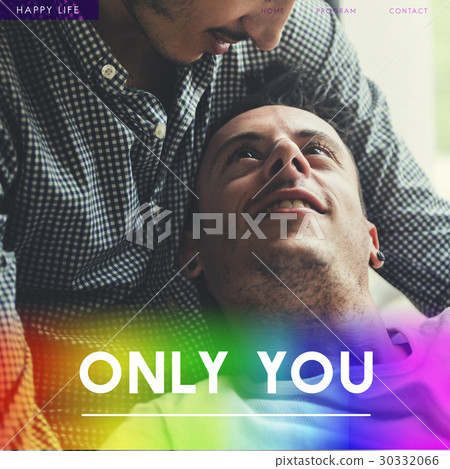Gay Couple Amorous Enamored Forever Gay Couple Amorous Enamored Forever 30332066
