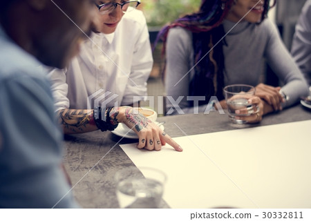 Collaboration Connection Team Brainstorming Unity 30332811
