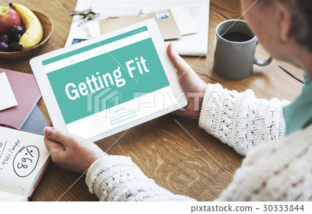 Healthy Life Getting Fit Balance Vitality Wellness 30333844