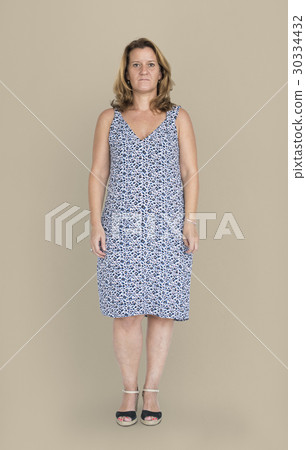 Caucasian Woman Casual Shoot Caucasian Woman Casual Shoot 30334432