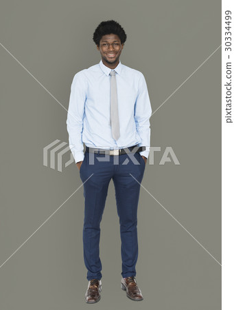 African Descent Man Full Body Concept African Descent Man Full Body Concept 30334499