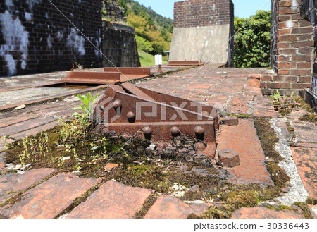 Industrial heritage of Besshi Copper Mountain "Dongping" Trace of the cableway stop 30336443