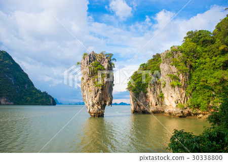 James bond island landmark of Phang-nga bay 30338800