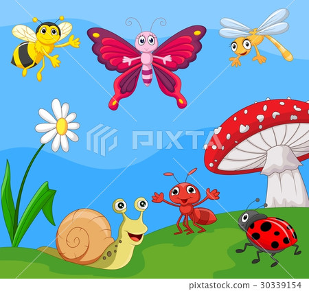 Cartoon small animal 30339154