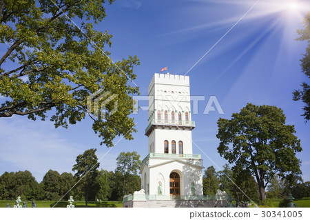 The White Tower in Tsarskoye Selo in The White Tower in Tsarskoye Selo in 30341005