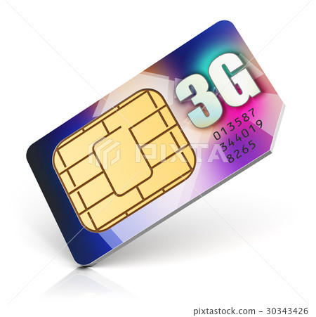 SIM card for 3G enabled operator 30343426