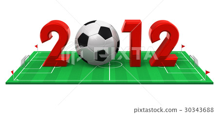 Football championship 2012 concept 30343688