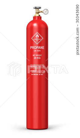Liquefied propane industrial gas cylinder Liquefied propane industrial gas cylinder 30343690