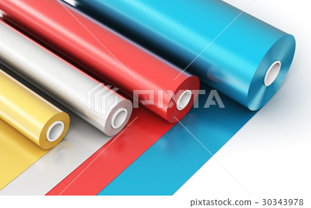 Rolls of color PVC plastic tape 30343978