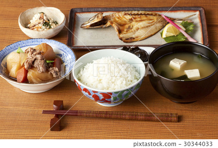 設置乾魚亞洲膳食 30344033