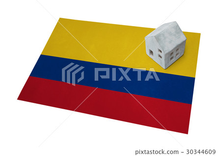 Small house on a flag - Colombia 30344609