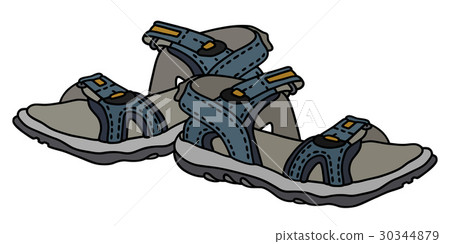 Blue sport sandals Blue sport sandals 30344879