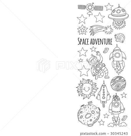 Space, satellite, moon, stars, spacecraft, space Space, satellite, moon, stars, spacecraft, space 30345243