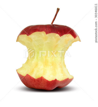 Red apple core Red apple core 30346811