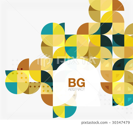 Vector modern elegant circle banner Vector modern elegant circle banner 30347479