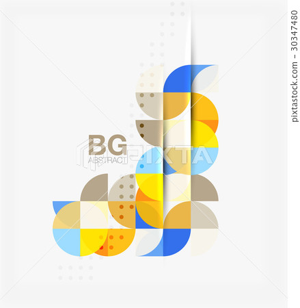 Circle banner background Circle banner background 30347480