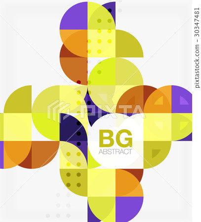 Circle banner background Circle banner background 30347481