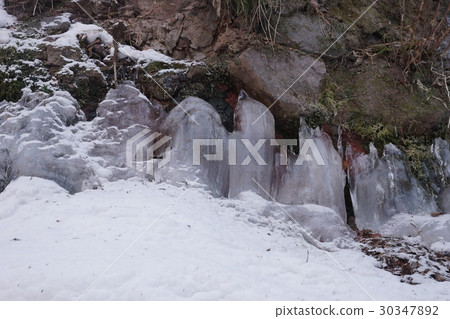 Yokotani峽谷的冰川 Yokotani峽谷的冰川 30347892