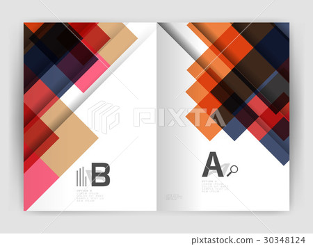 Square design corporate business flyer Square design corporate business flyer 30348124