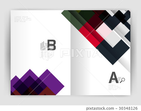 Square design corporate business flyer Square design corporate business flyer 30348126