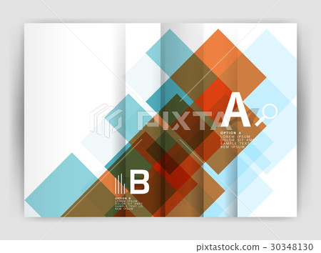 Square design corporate business flyer Square design corporate business flyer 30348130