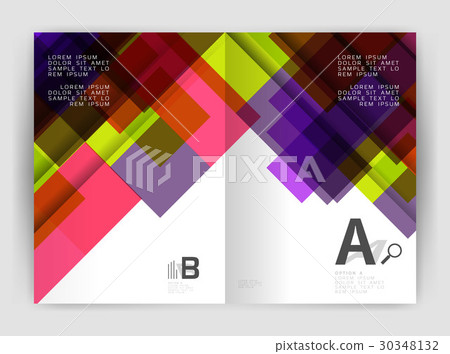 Square design corporate business flyer Square design corporate business flyer 30348132
