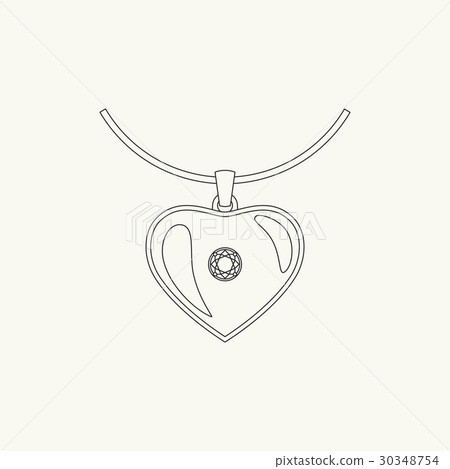 Pendant line drawing 30348754