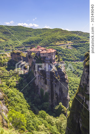 view on one of the Meteora monasteries view on one of the Meteora monasteries 30349040