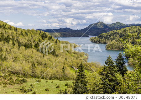 Plastira lake in Central Greece 30349075