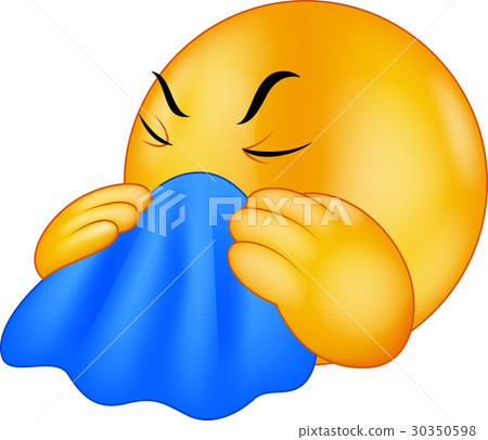 Emoticon smiley coughing Emoticon smiley coughing 30350598