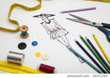 Fashion designer background 30352763