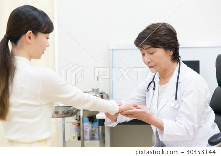 Examination female doctor 30353144